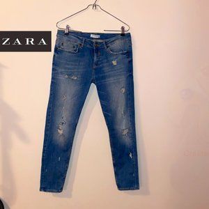 Destroyed Super Skinny Denim by Zara